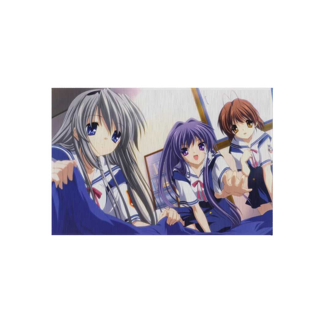 Clannad Nagisa Furukawa, Tomoyo Sakagami, Kyou Fujibayashi Rug