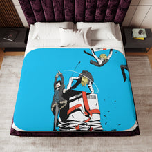 Load image into Gallery viewer, Durarara!! Izaya Orihara, Shizuo Heiwajima Sherpa Blanket
