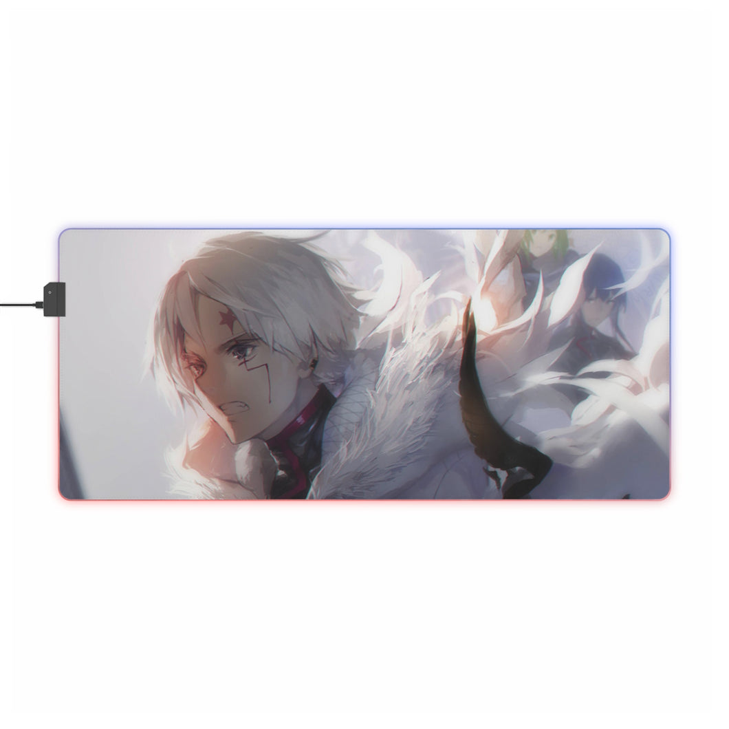 D.Gray-man Allen Walker, Lenalee Lee RGB LED Mouse Pad (Desk Mat)