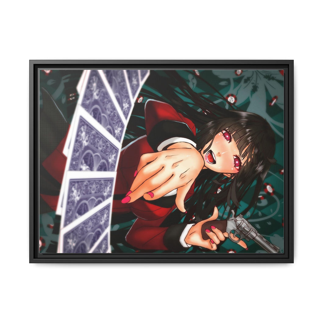 Kakegurui Yumeko Jabami Canvas Framed Art Print