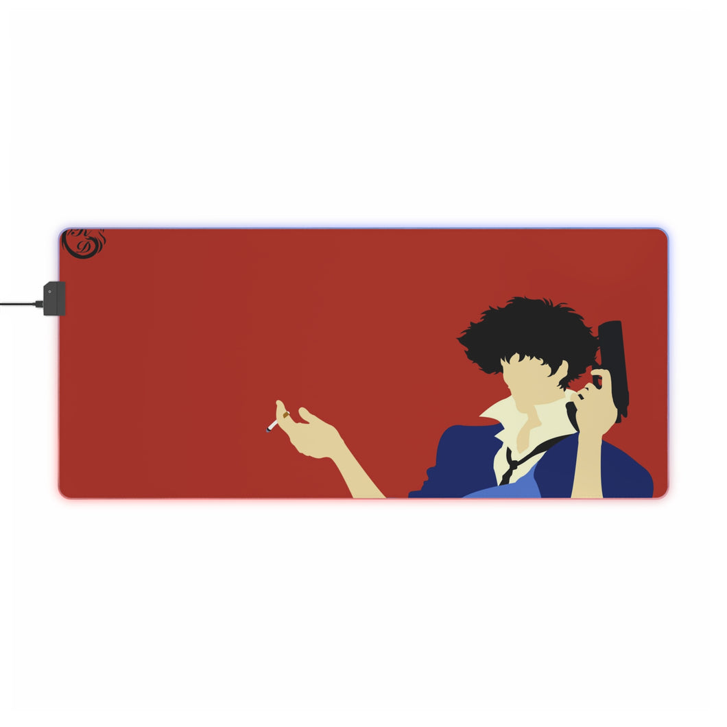 Cowboy Bebop Spike Spiegel RGB LED Mouse Pad (Desk Mat)