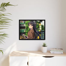 Load image into Gallery viewer, Rascal Does Not Dream of Bunny Girl Senpai Canvas Framed Art Print
