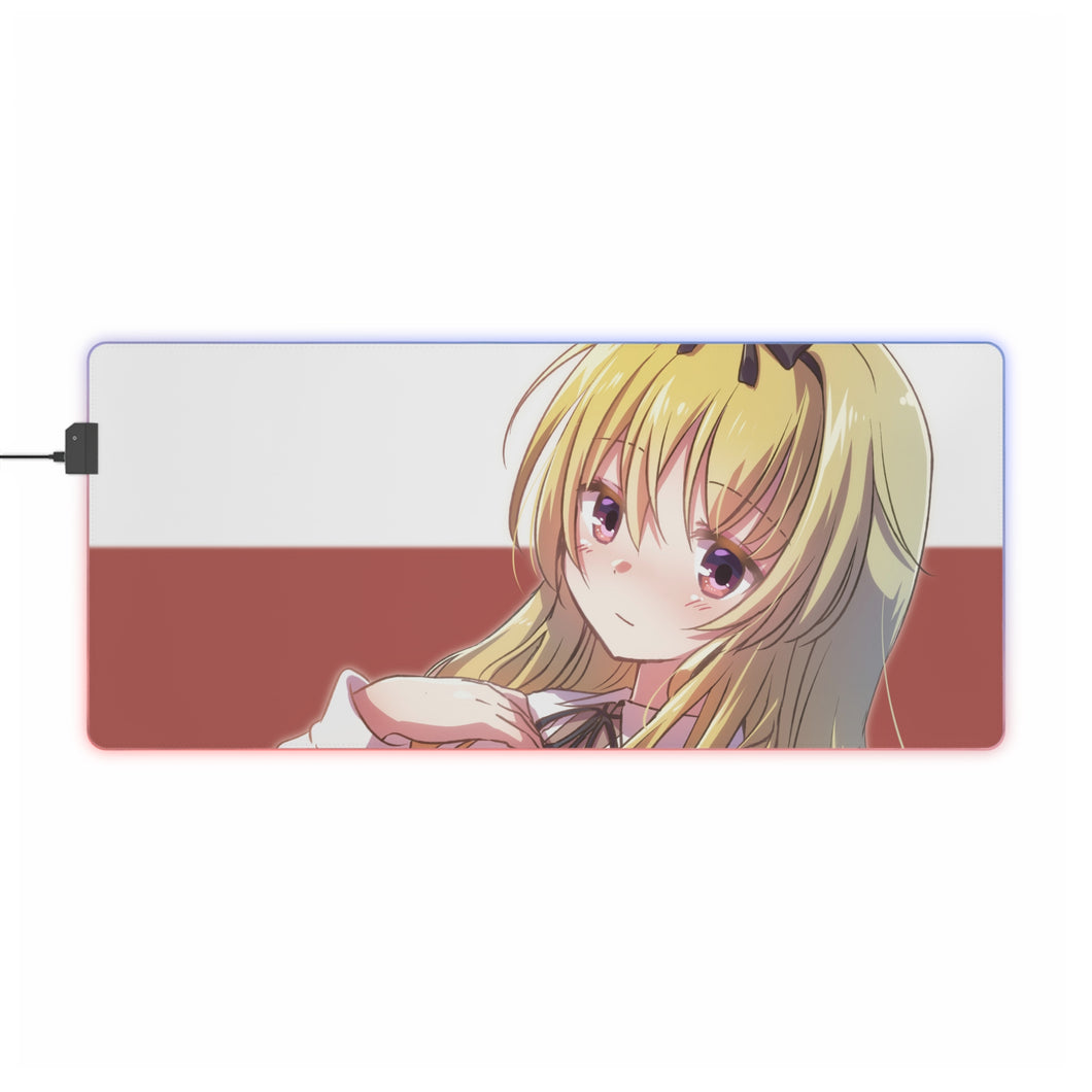 Arifureta Shokugyou de Sekai Saikyou RGB LED Mouse Pad (Desk Mat)