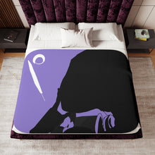 Load image into Gallery viewer, Nona Silhouette Sherpa Blanket
