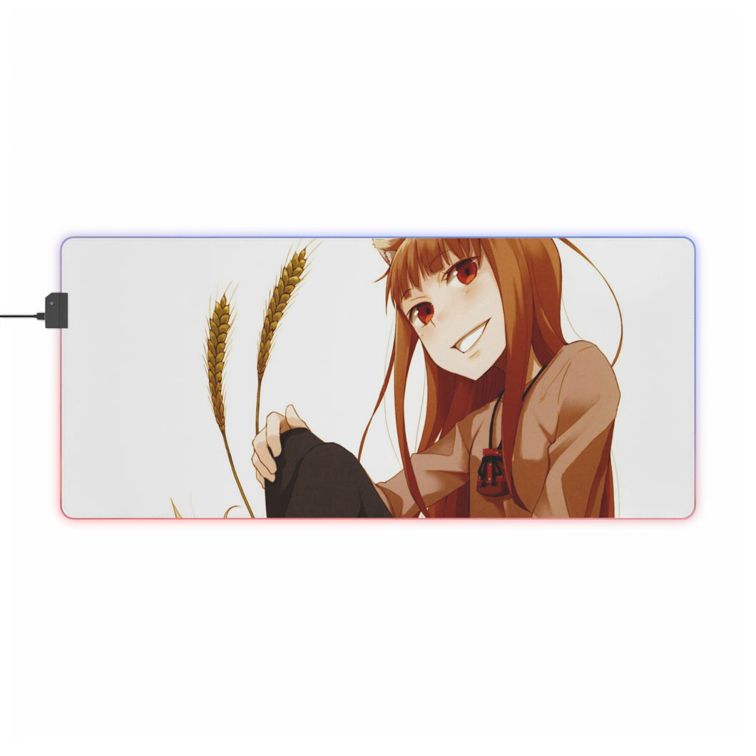 Spice And Wolf RGB LED Mouse Pad (Desk Mat)