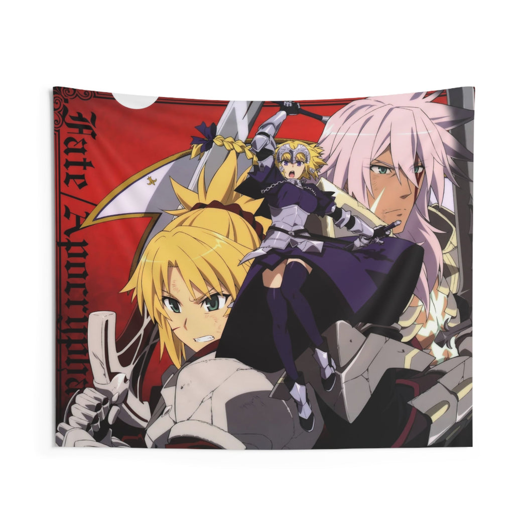 Fate/Apocrypha Ruler, Saber Of Black, Saber Of Red Indoor Wall Tapestry