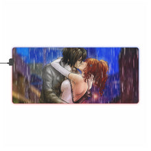 Load image into Gallery viewer, Ulquiorra &amp; Orihime RGB LED Mouse Pad (Desk Mat)

