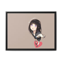 Load image into Gallery viewer, Eru Chitanda  Looking up Canvas Framed Art Print
