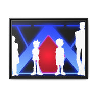 Hunter x Hunter Ending Background Canvas Framed Art Print