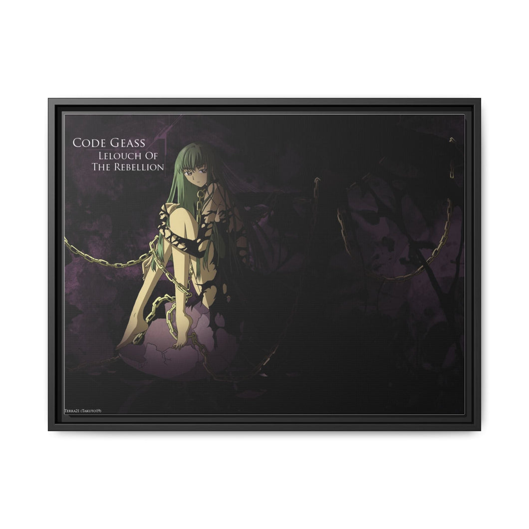 Anime Code Geass Canvas Framed Art Print