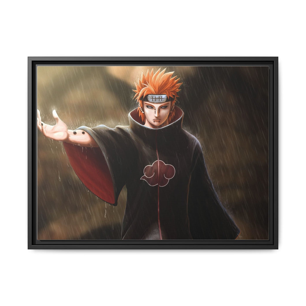 Pain Naruto Canvas Framed Art Print