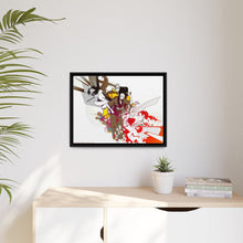 Load image into Gallery viewer, Anime Samurai Champloor Canvas Framed Art Print
