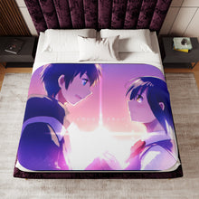 Load image into Gallery viewer, Your Name. Sherpa Blanket
