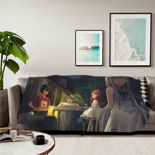 Load image into Gallery viewer, Anohana Sherpa Blanket
