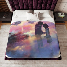 Load image into Gallery viewer, Taki and Mitsuha (Your Name) Sherpa Blanket
