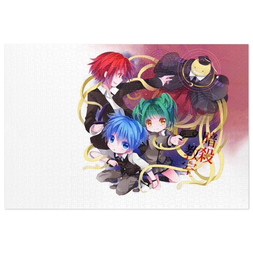 Assassination Classroom Koro-sensei, Karma Akabane, Nagisa Shiota, Kaede Kayano Jigsaw Puzzle
