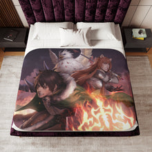 Load image into Gallery viewer, The Rising of the Shield Hero Sherpa Blanket
