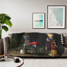 Load image into Gallery viewer, Assassination Classroom Koro-sensei, Karma Akabane, Nagisa Shiota Sherpa Blanket
