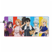 Load image into Gallery viewer, Sword Art Online RGB LED Mouse Pad (Desk Mat)
