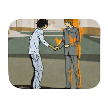 Load image into Gallery viewer, Death Note Light Yagami Sherpa Blanket
