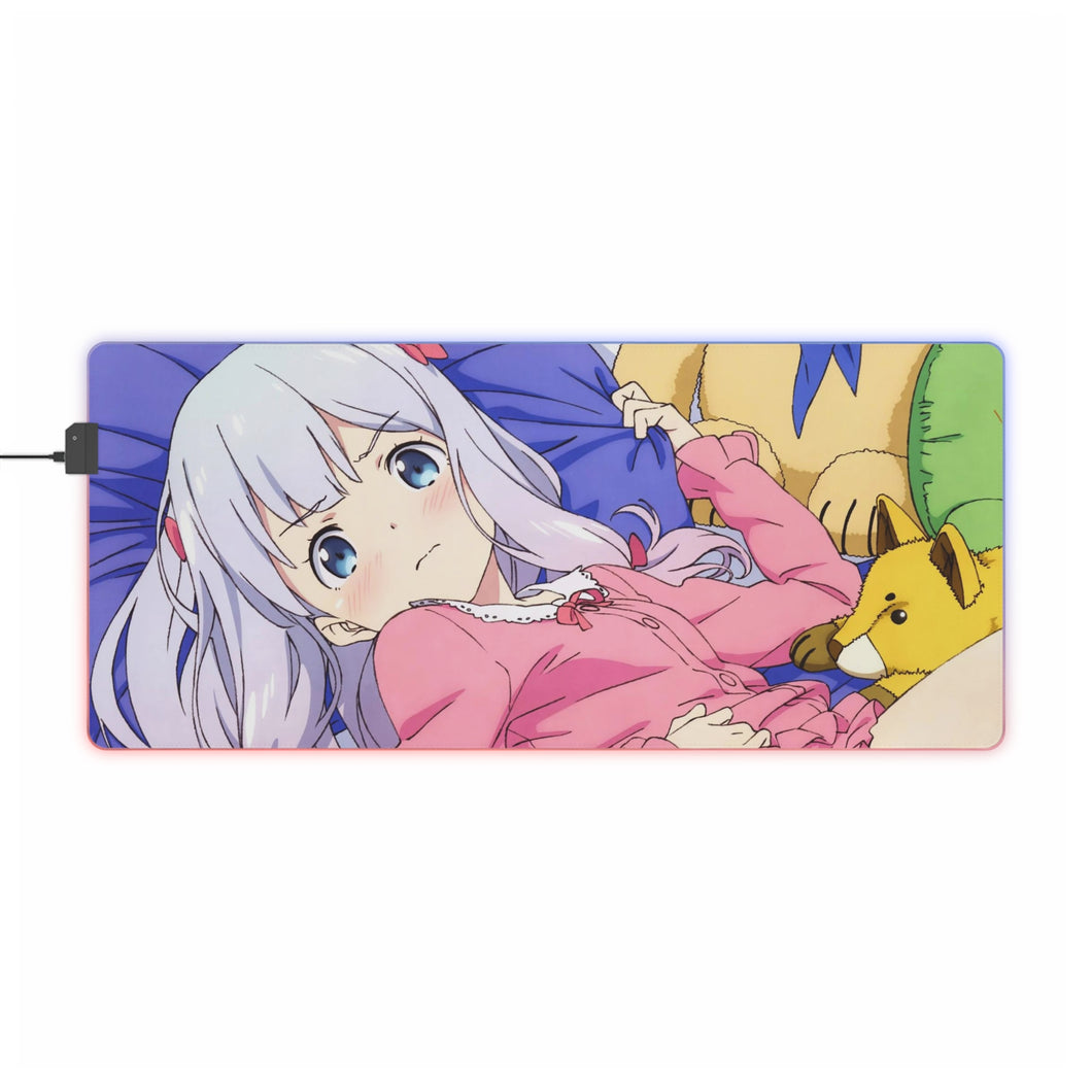 EroManga-Sensei RGB LED Mouse Pad (Desk Mat)