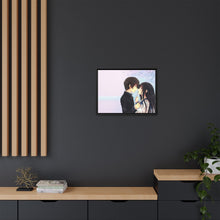 Load image into Gallery viewer, Eru Chitanda  And  Hōtarō Oreki Canvas Framed Art Print
