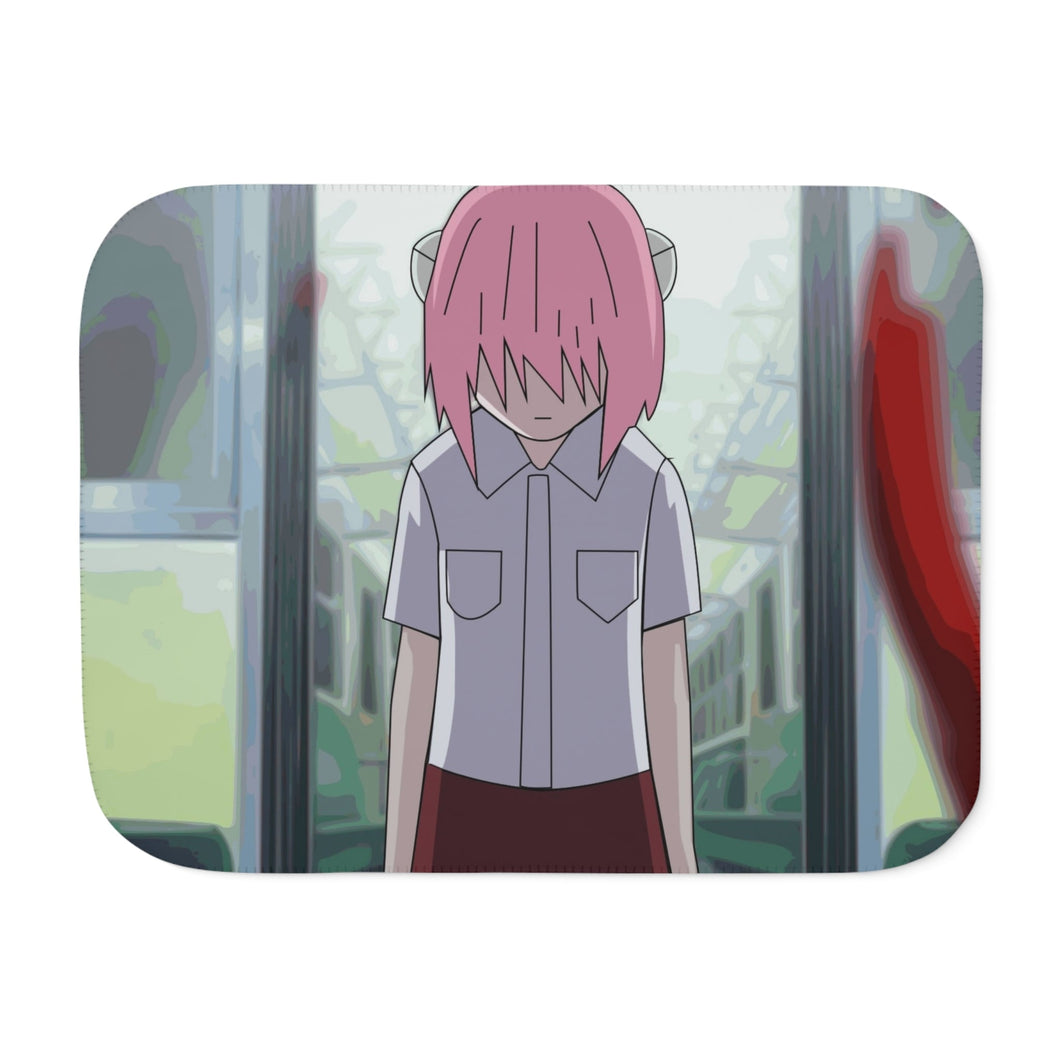 Anime Elfen Liedr Sherpa Blanket