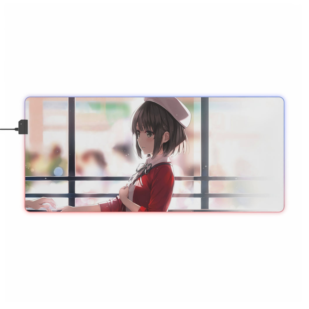 Megumi Katao RGB LED Mouse Pad (Desk Mat)