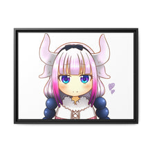 Load image into Gallery viewer, Miss Kobayashi&#39;s Dragon Maid Kanna Kamui, Kobayashi San Chi No Maid Dragon Canvas Framed Art Print
