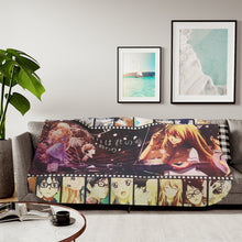 Load image into Gallery viewer, Anime Your Lie in April Sherpa Blanket
