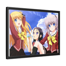 Load image into Gallery viewer, Charlotte Nao Tomori, Ayumi Otosaka, Yusa Kurobane Canvas Framed Art Print

