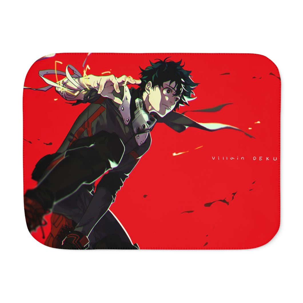 My Hero Academia Izuku Midoriya Sherpa Blanket