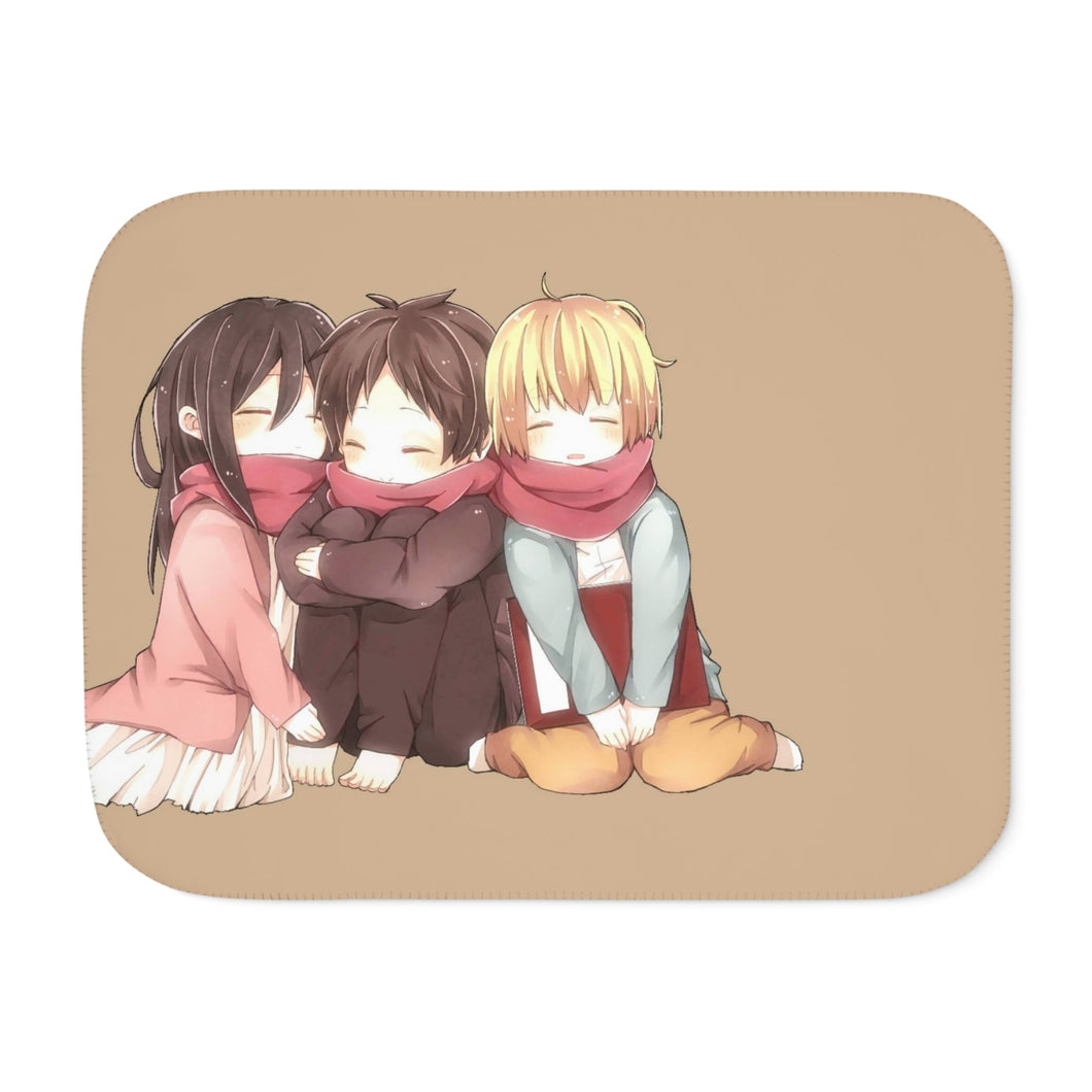 Anime Attack On Titan Sherpa Blanket
