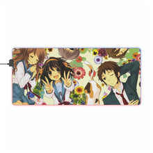 Load image into Gallery viewer, The Melancholy Of Haruhi Suzumiya RGB LED Mouse Pad (Desk Mat)
