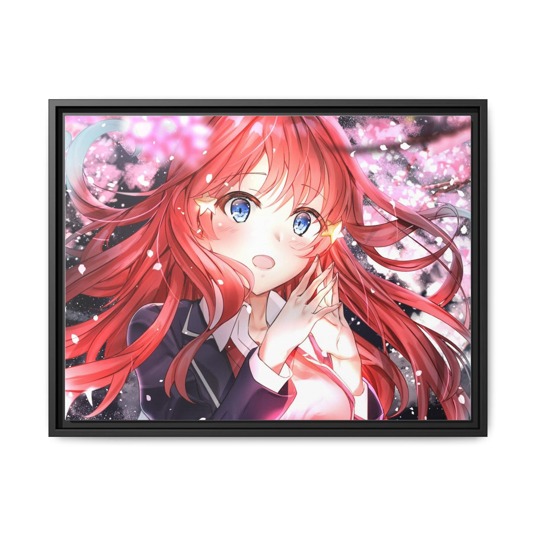 The Quintessential Quintuplets Canvas Framed Art Print