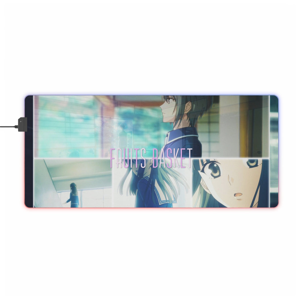 Fruits Basket RGB LED Mouse Pad (Desk Mat)