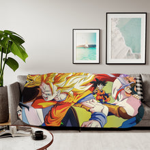 Load image into Gallery viewer, Anime Dragon Ball Z Sherpa Blanket

