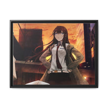Load image into Gallery viewer, Makise Kurisu &amp; Rintaro Okabe Canvas Framed Art Print
