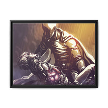 Load image into Gallery viewer, Saitama and Genos Canvas Framed Art Print
