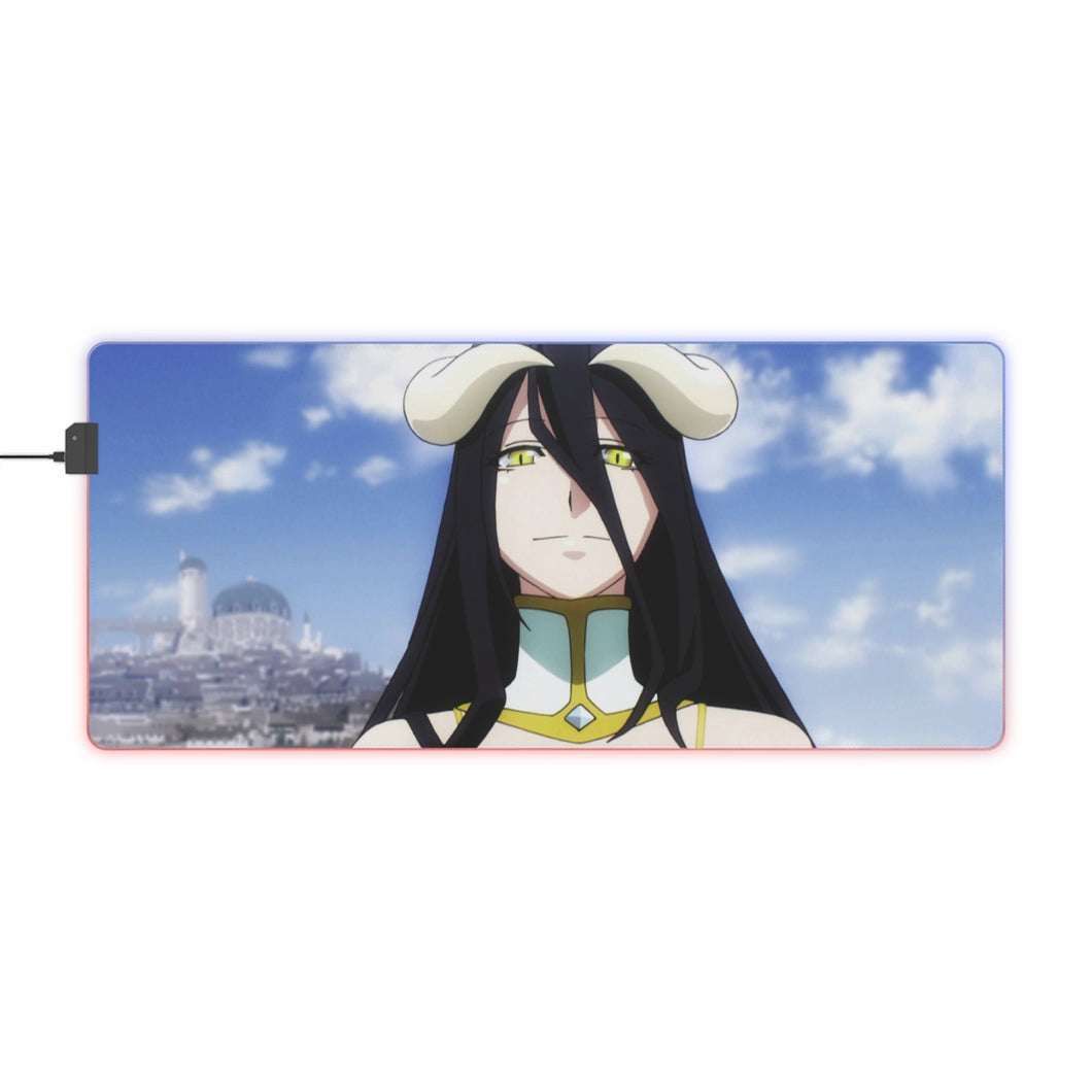 Albedo  (Overlord) RGB LED Mouse Pad (Desk Mat)