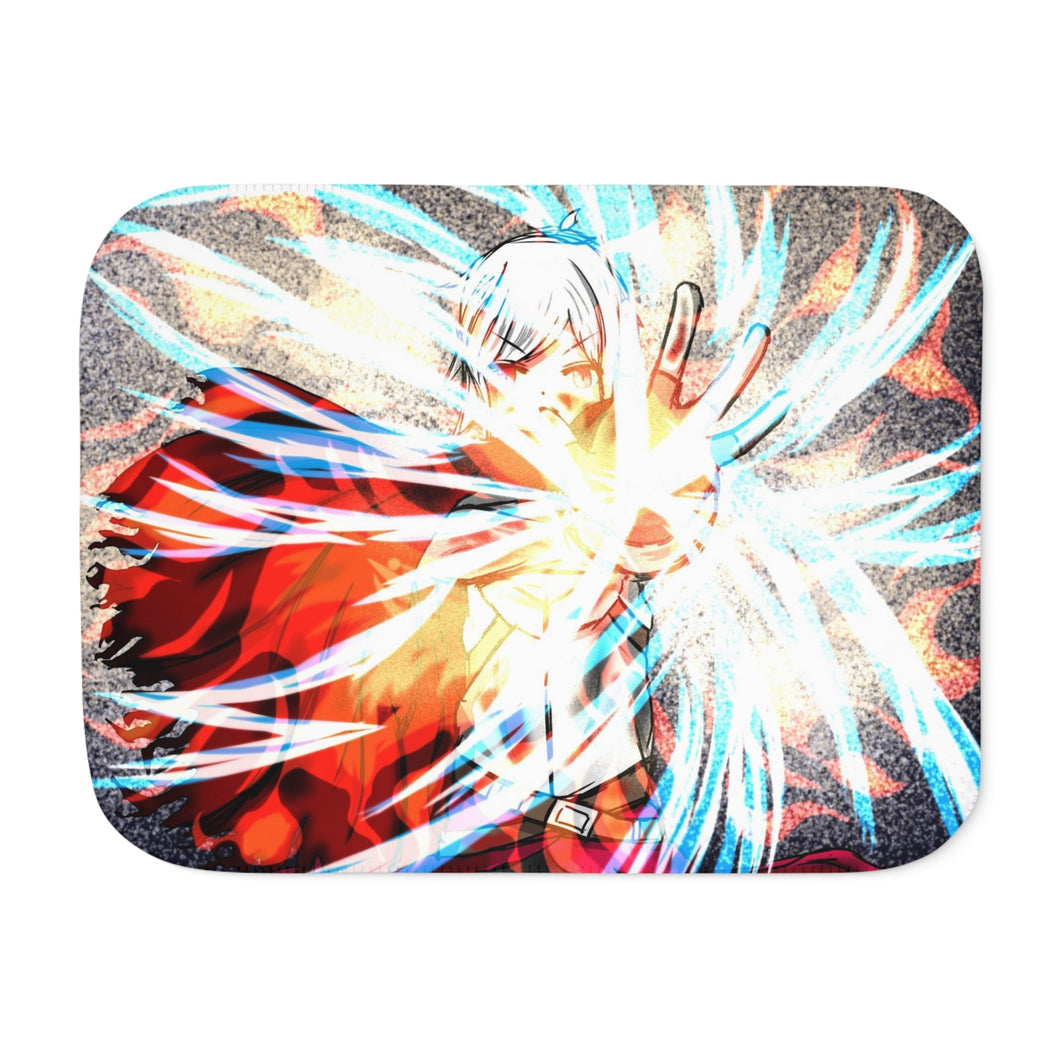 Is It Wrong To Try To Pick Up Girls In A Dungeon? Sherpa Blanket