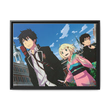 Load image into Gallery viewer, Rin,Yukio and Shiemi Canvas Framed Art Print
