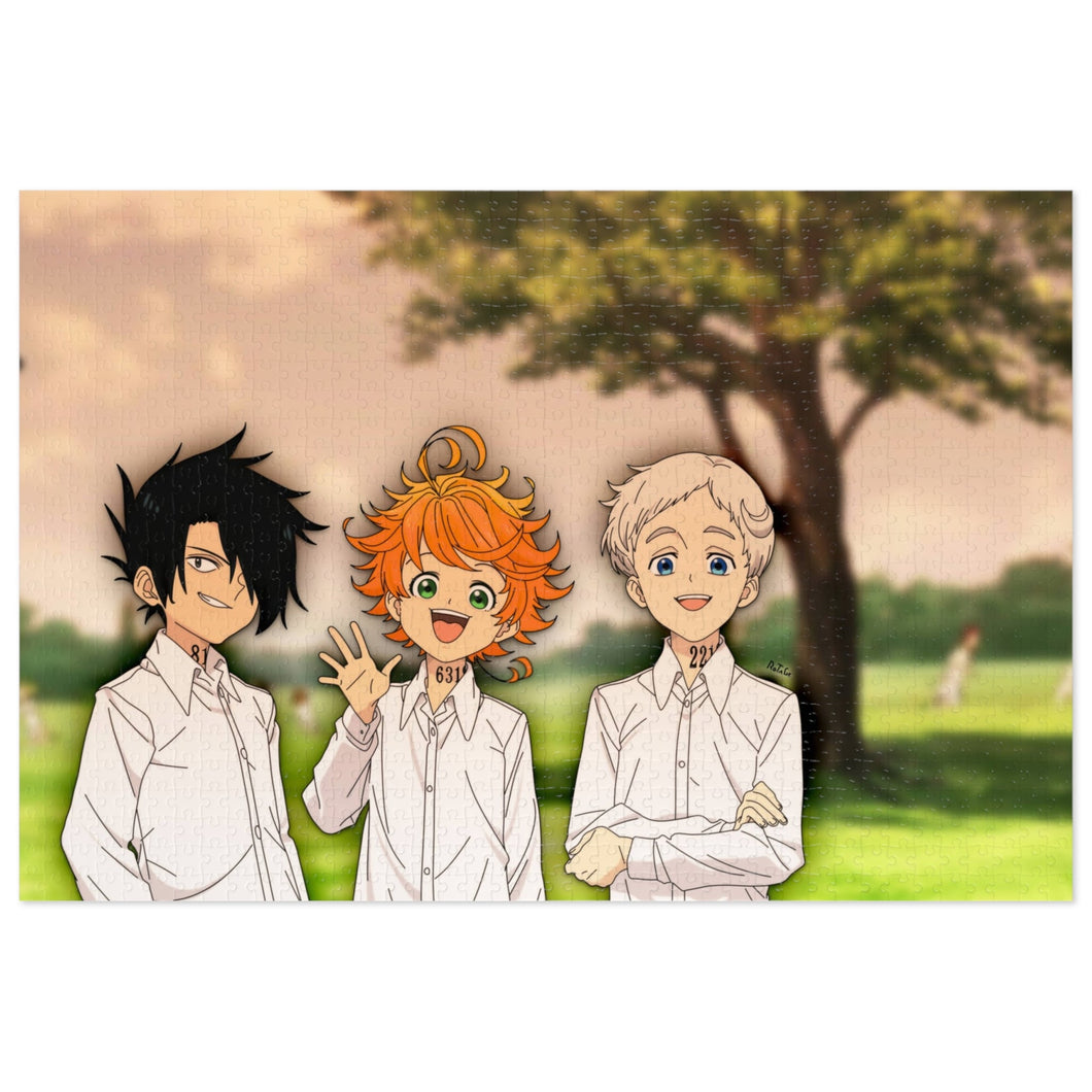The Promised Neverland Ray, Norman, Emma Jigsaw Puzzle
