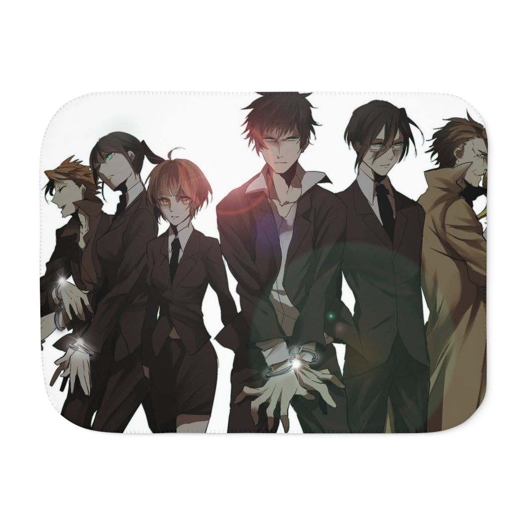 Psycho- Pass Main Members Sherpa Blanket
