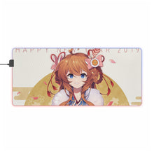 Load image into Gallery viewer, Granblue Fantasy Granblue Fantasy, Lecia RGB LED Mouse Pad (Desk Mat)

