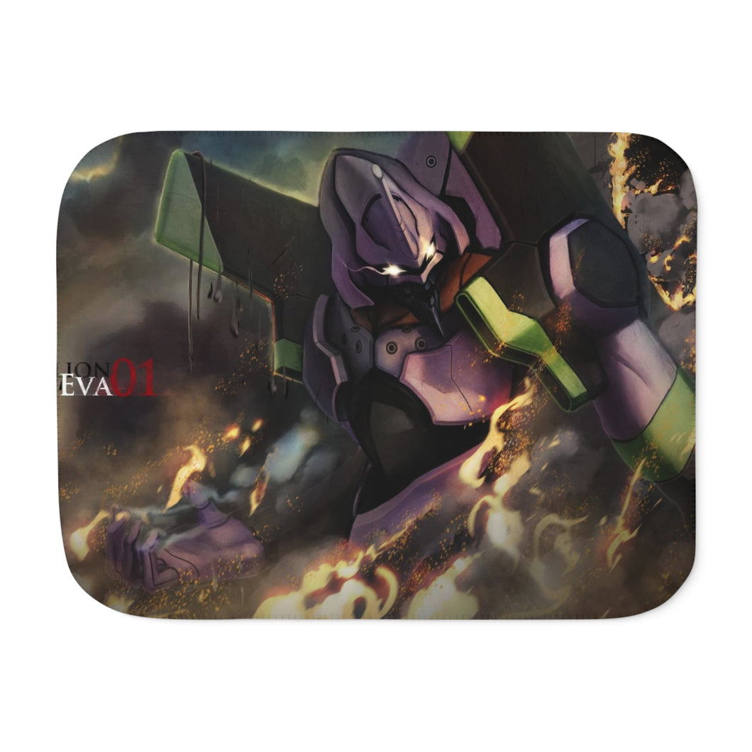 Anime Neon Genesis Evangelion Sherpa Blanket
