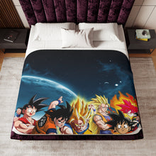 Load image into Gallery viewer, Anime Dragon Ball Sherpa Blanket
