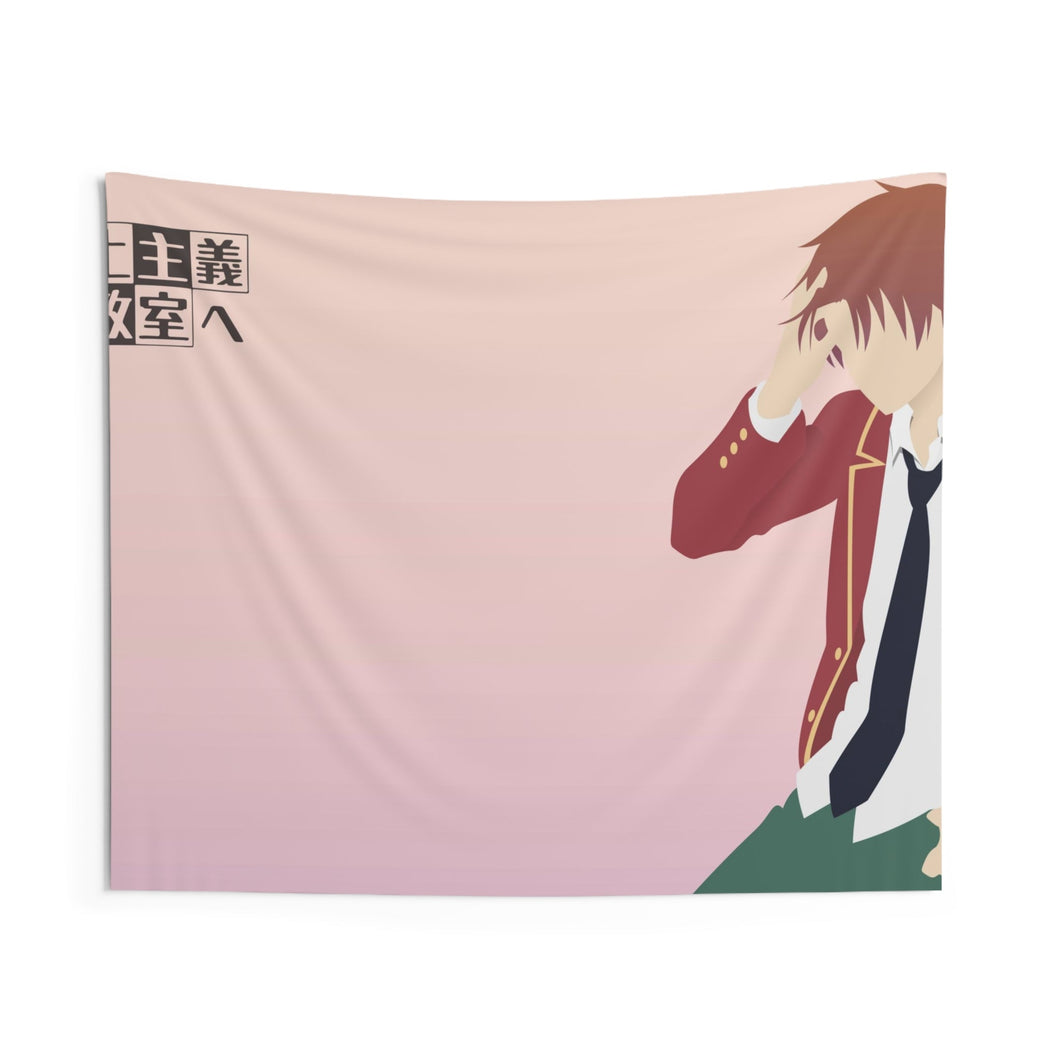 Kiyotaka Ayanokōji Indoor Wall Tapestry