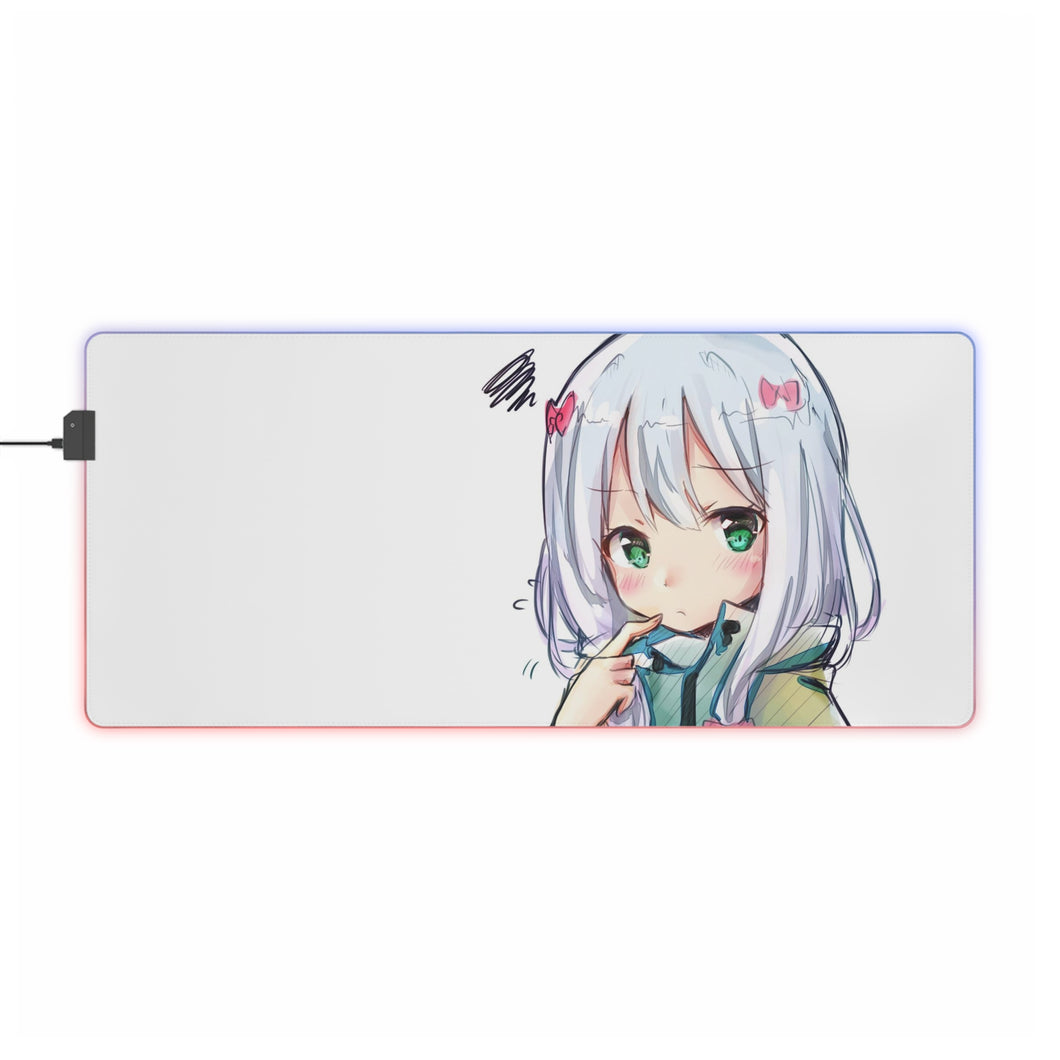 EroManga-Sensei RGB LED Mouse Pad (Desk Mat)
