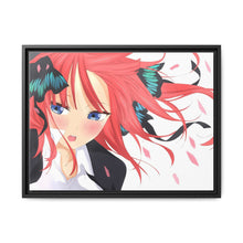 Load image into Gallery viewer, The Quintessential Quintuplets Nino Nakano Canvas Framed Art Print
